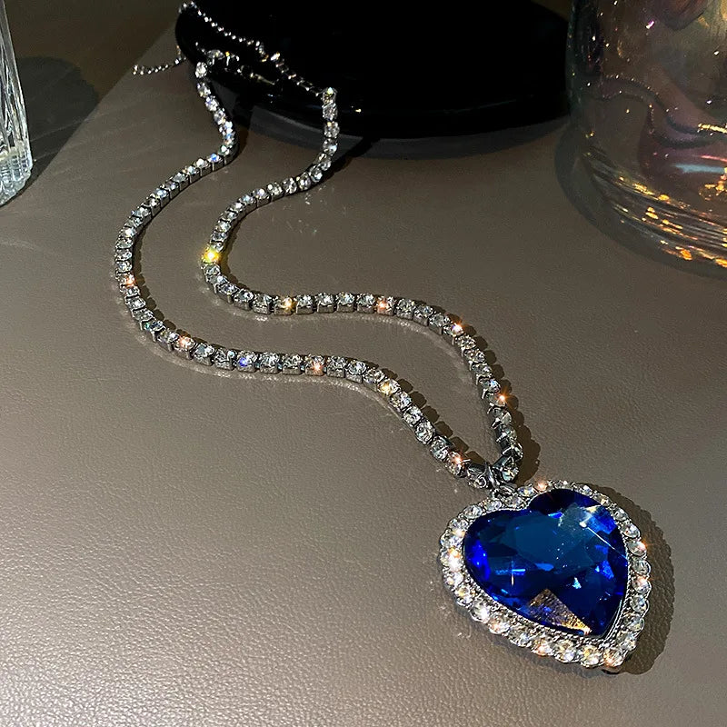 Ocean Heart Necklace