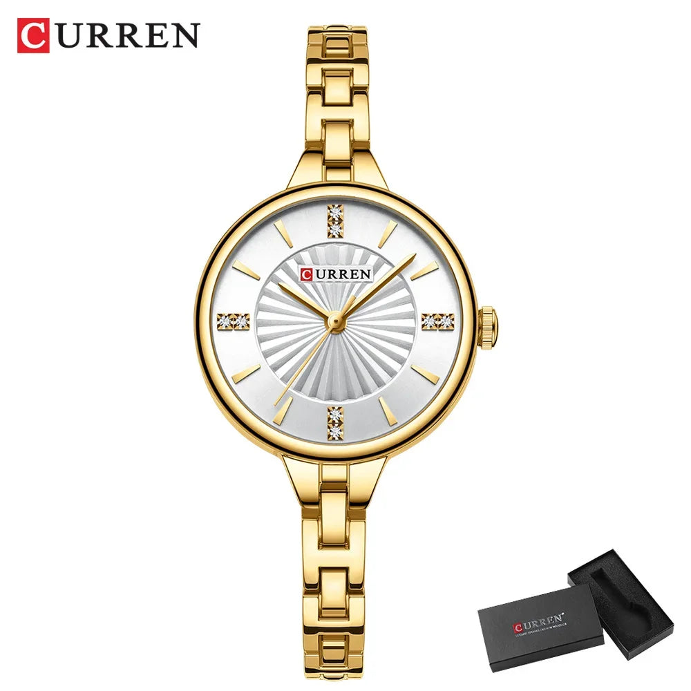 CURREN Elegance Magnetic Watch - Luxury Women's Bracelet Watch