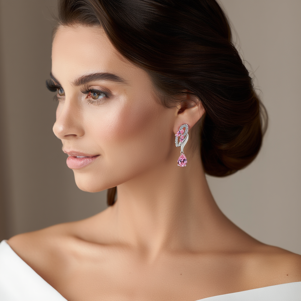 Sapphire Glow Earrings