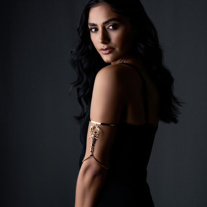 Golden Scorpion Cuff