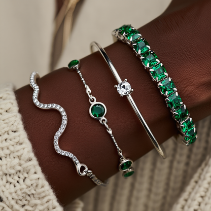 Emerald Harmony Bracelet