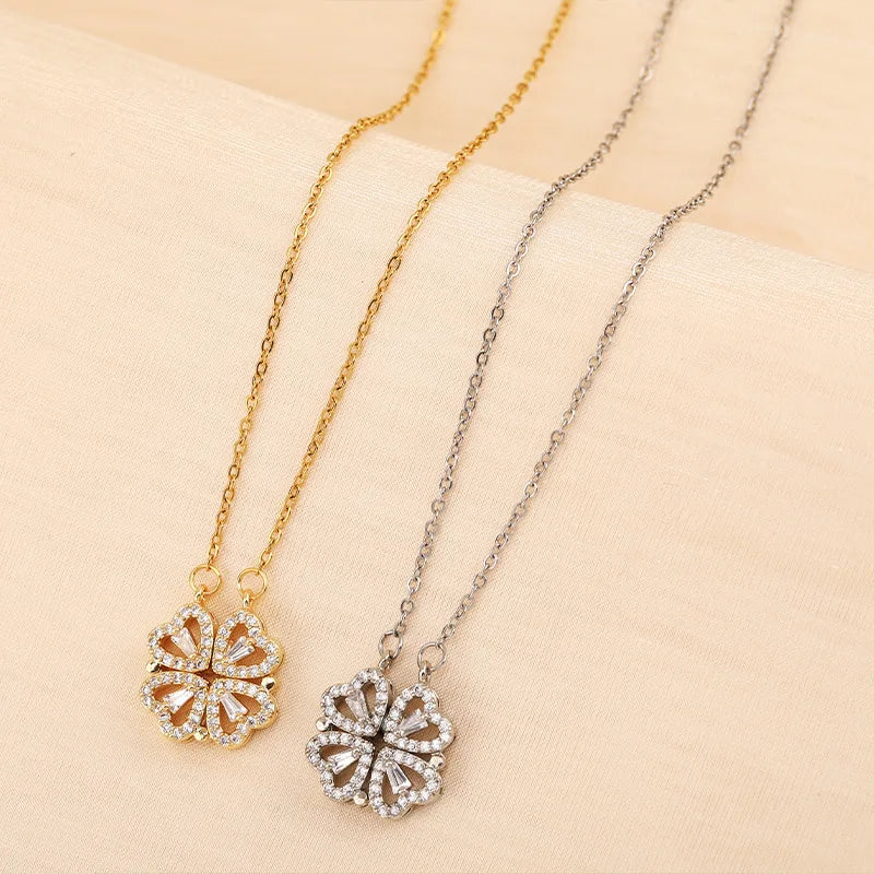 Heart Clover 2-in-1 Necklace