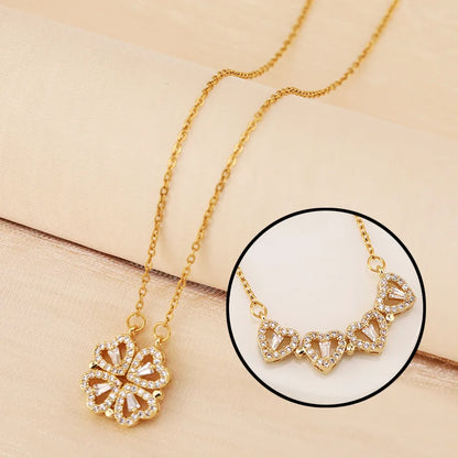 Heart Clover 2-in-1 Necklace