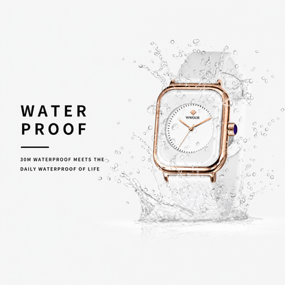 WWOOR Velora – Women's Square Quartz Watch