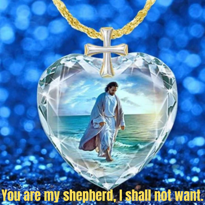 Jesus Crystal Heart
