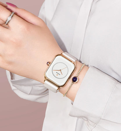 WWOOR Velora – Women's Square Quartz Watch