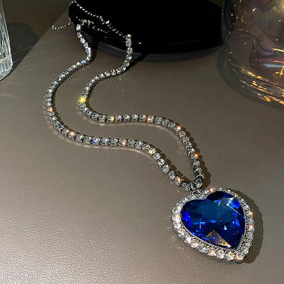 Ocean Heart Necklace