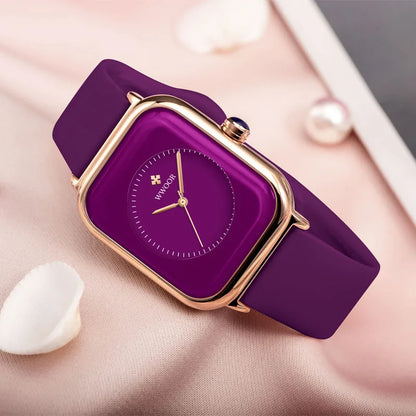 WWOOR Velora – Women's Square Quartz Watch
