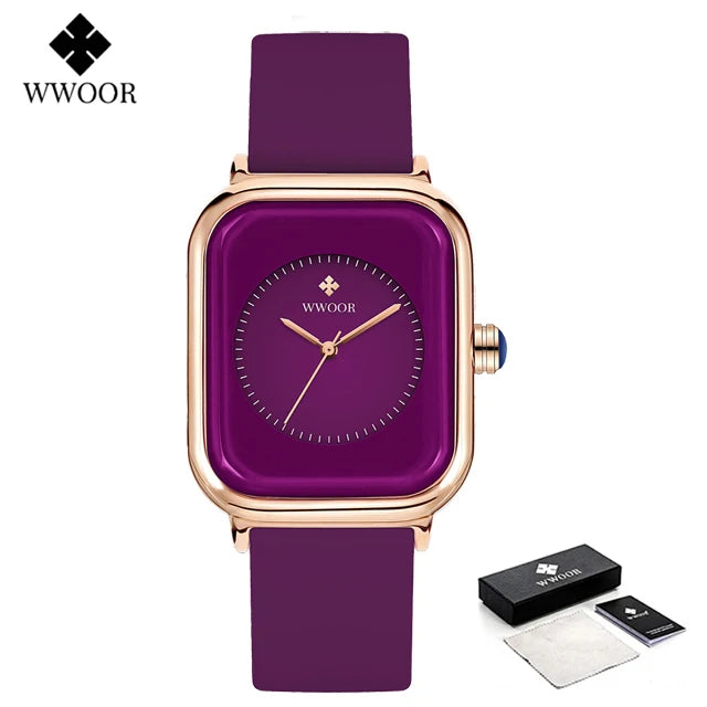 WWOOR Velora – Women's Square Quartz Watch