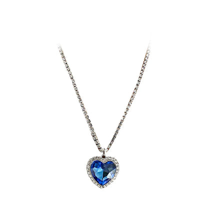 Ocean Heart Necklace