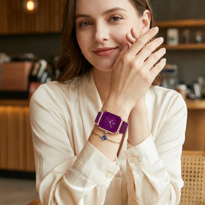 WWOOR Velora – Women's Square Quartz Watch