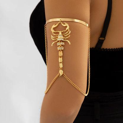 Golden Scorpion Cuff