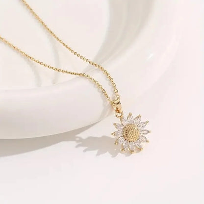 Sunflower Gift Necklace