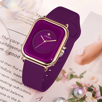 WWOOR Velora – Women's Square Quartz Watch