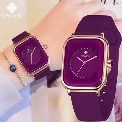 WWOOR Velora – Women's Square Quartz Watch