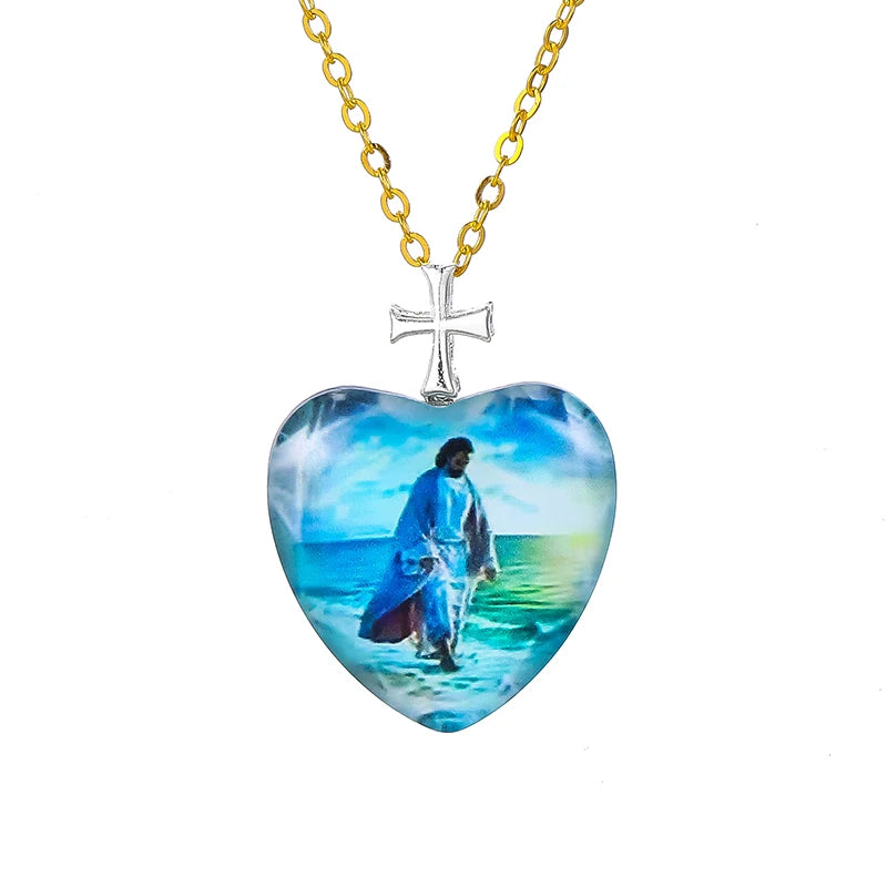 Jesus Crystal Heart