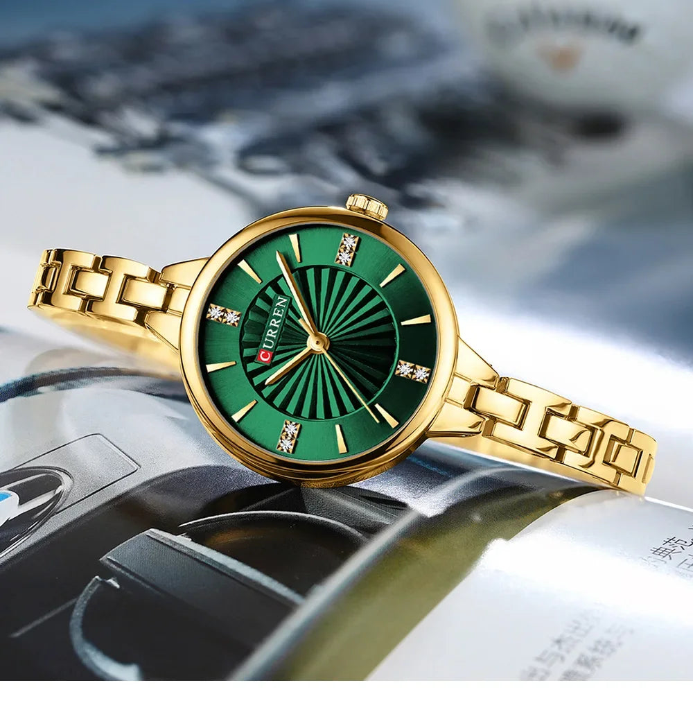 CURREN Elegance Magnetic Watch - Luxury Women's Bracelet Watch