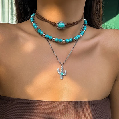 Boho Cactus Choker