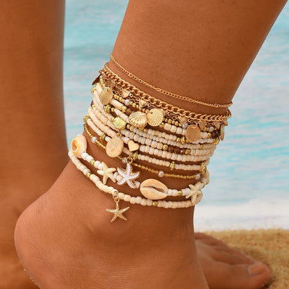 Ocean Shell Anklet