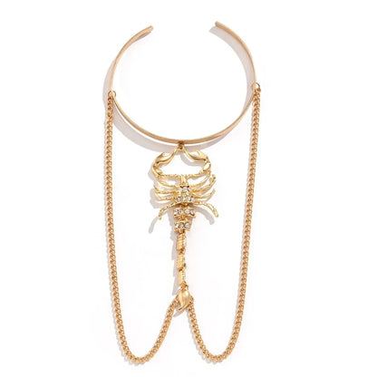Golden Scorpion Cuff
