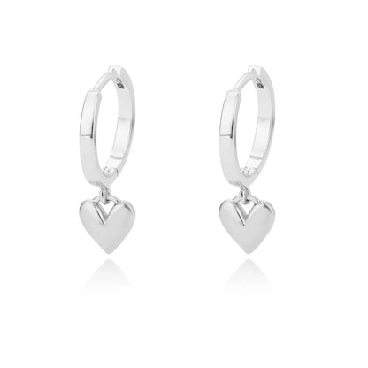 Heart Drop Earrings