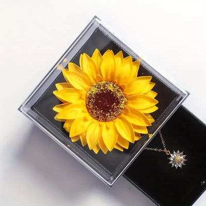 Sunflower Gift Necklace