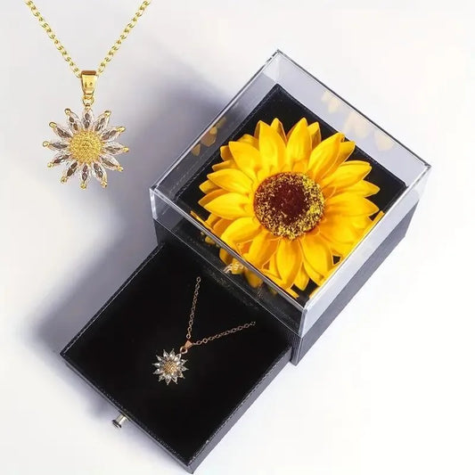 Sunflower Gift Necklace