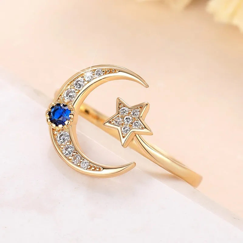 Moonlight Star Ring