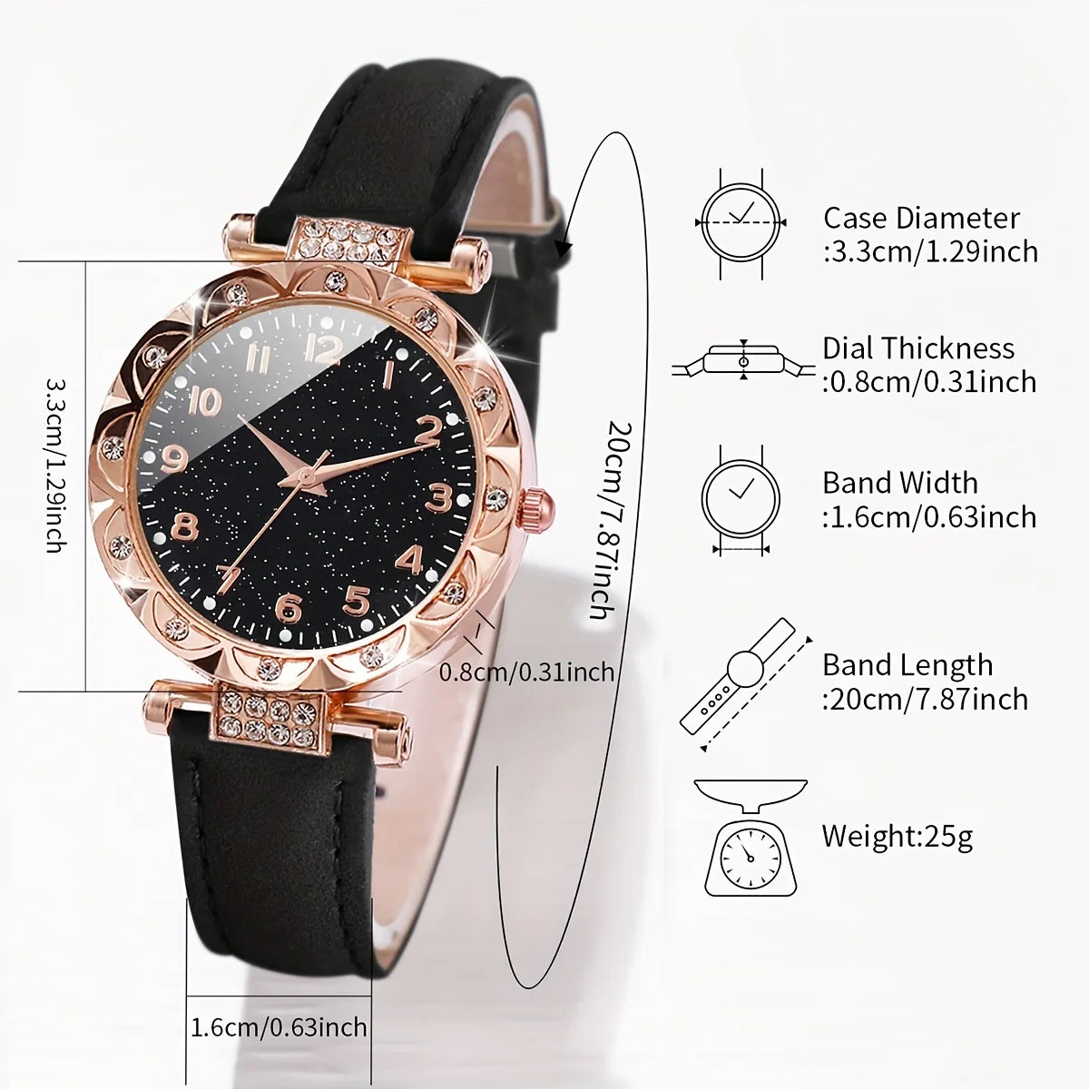 Luxury Watch Bracelet Set