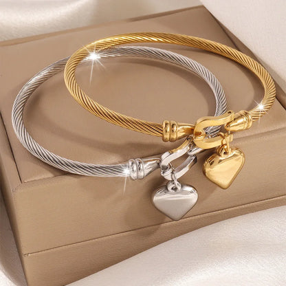 Shining Heart Bangle