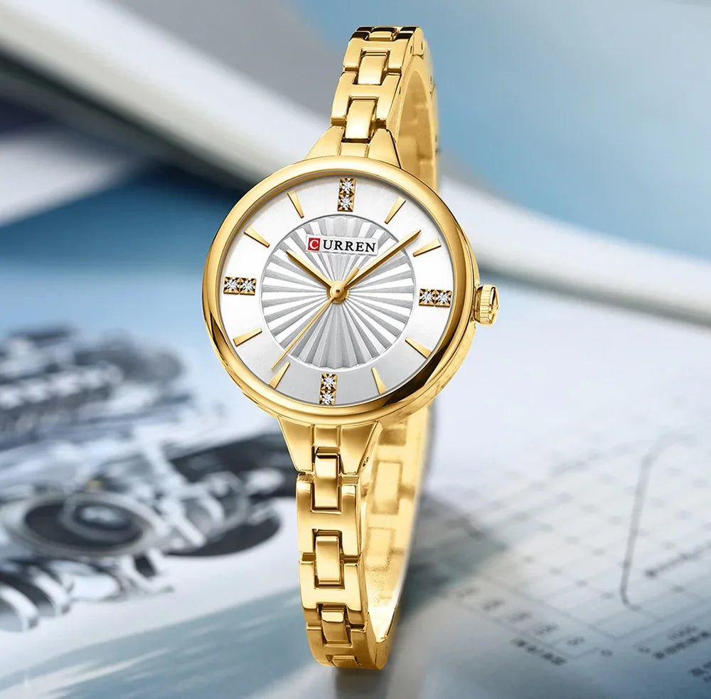 CURREN Elegance Magnetic Watch - Luxury Women's Bracelet Watch