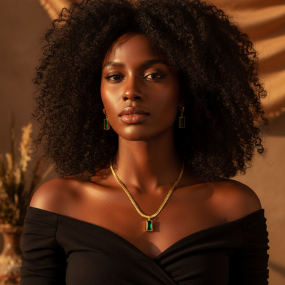 Black Model Golden Hour