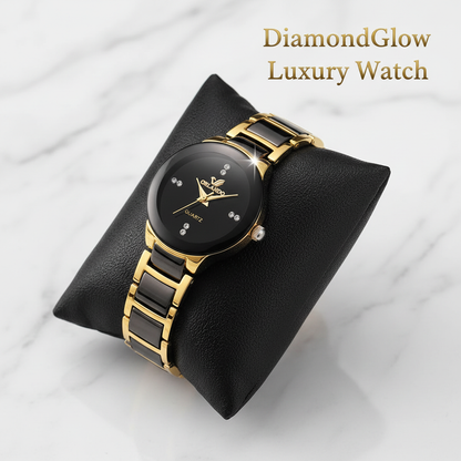 DiamondGlow Luxury Watch