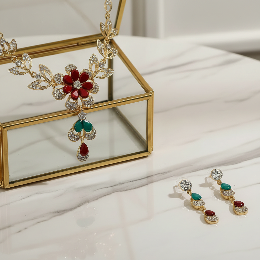 Floral Elegance Set ultra nítido sem texto