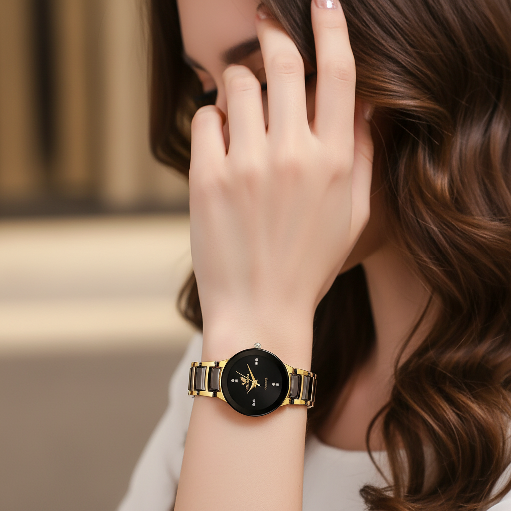 Model 3 - Brunette Hair Touch