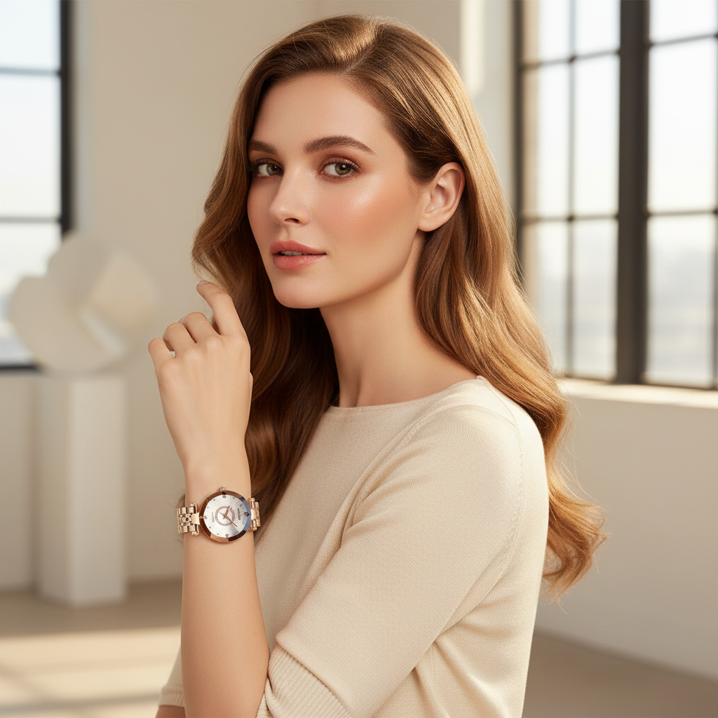 Modelo 1 - SENO White Pearl Watch