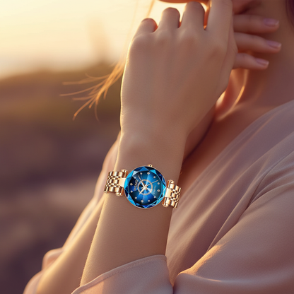 Ocean Star Watch - Golden Hour Glow